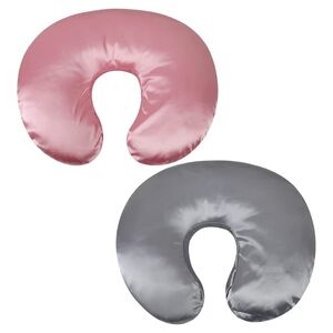 Satin Nursing Pillow Cover Set